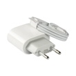 Kit de Carregador iPhone 20W com Cabo Type-C para Lightning e Adaptador EU
