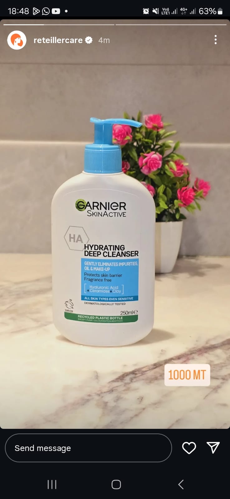 Garnier SkinActive Hydrating Deep Cleanser